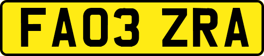 FA03ZRA