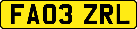 FA03ZRL