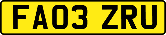 FA03ZRU