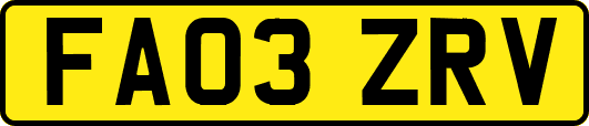 FA03ZRV