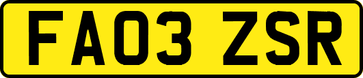 FA03ZSR