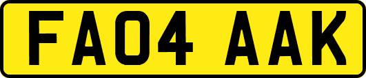 FA04AAK