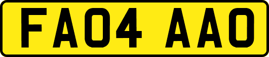 FA04AAO