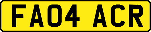FA04ACR