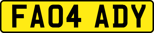 FA04ADY