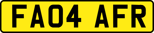 FA04AFR