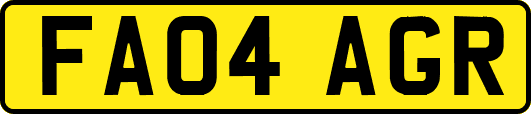 FA04AGR