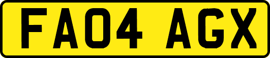 FA04AGX