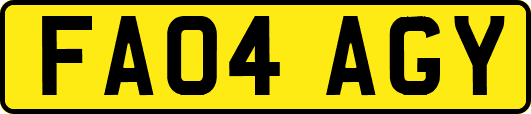 FA04AGY