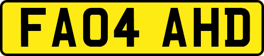 FA04AHD