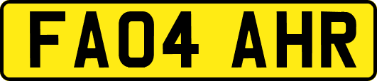 FA04AHR
