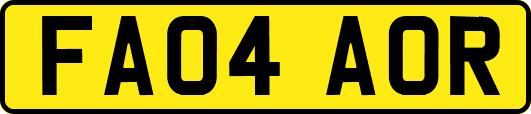 FA04AOR