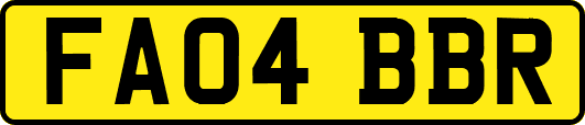 FA04BBR