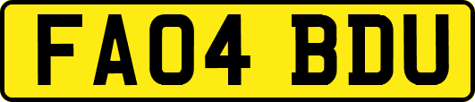 FA04BDU