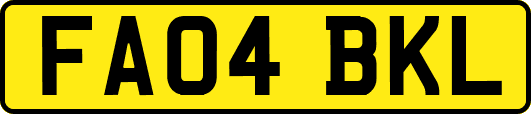 FA04BKL