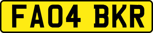 FA04BKR