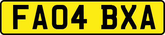 FA04BXA