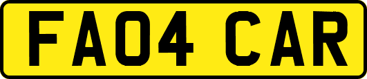FA04CAR