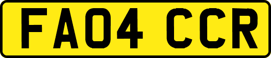 FA04CCR