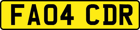 FA04CDR