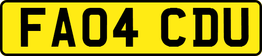 FA04CDU