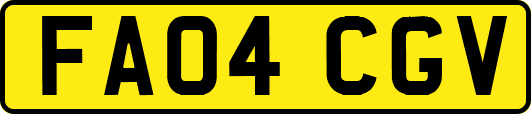FA04CGV