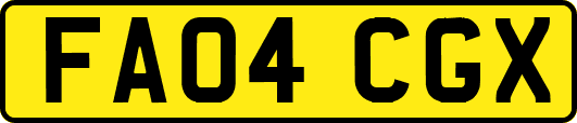 FA04CGX