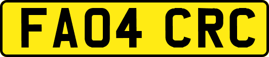 FA04CRC