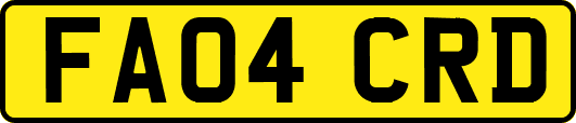 FA04CRD