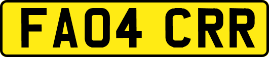 FA04CRR