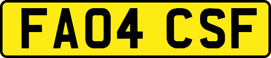 FA04CSF