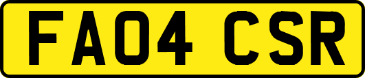 FA04CSR