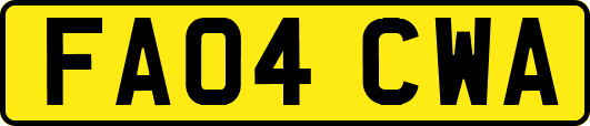 FA04CWA