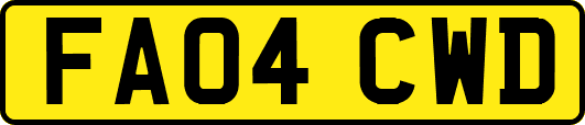 FA04CWD
