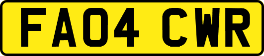 FA04CWR