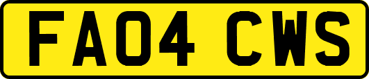 FA04CWS