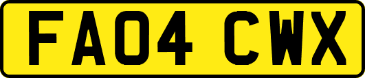 FA04CWX
