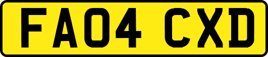 FA04CXD