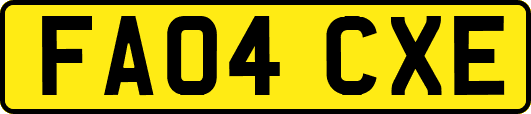 FA04CXE