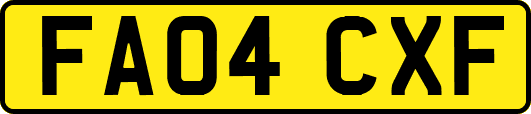 FA04CXF