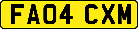 FA04CXM