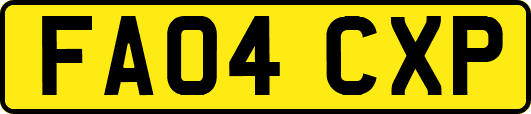 FA04CXP