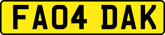 FA04DAK
