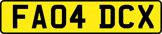 FA04DCX