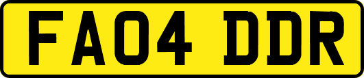 FA04DDR