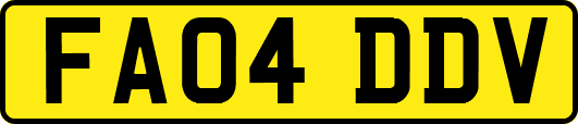 FA04DDV