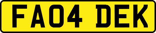 FA04DEK