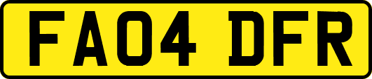 FA04DFR