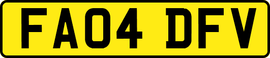 FA04DFV