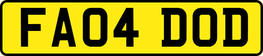 FA04DOD